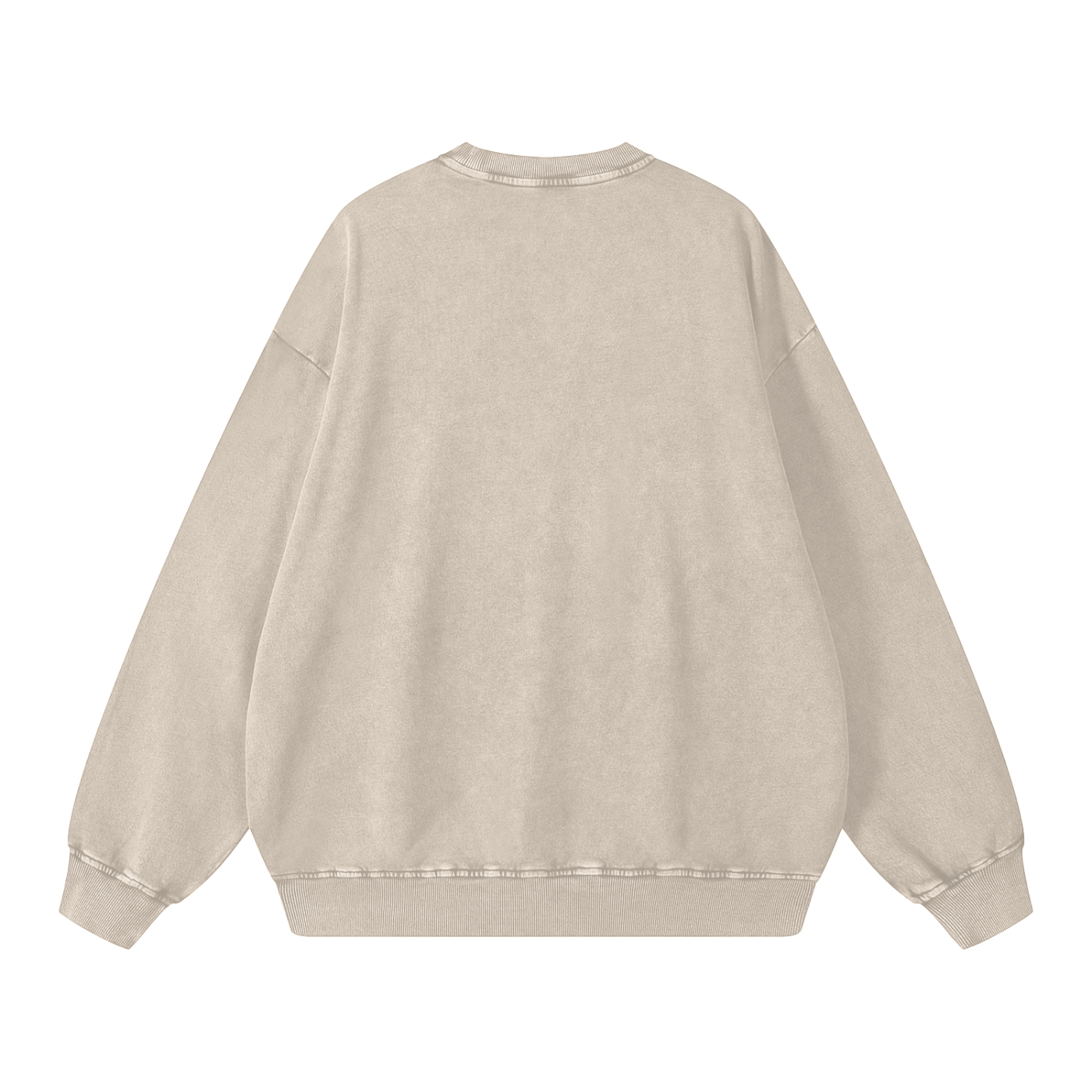Snow Washed Oversized Sweatshirt
