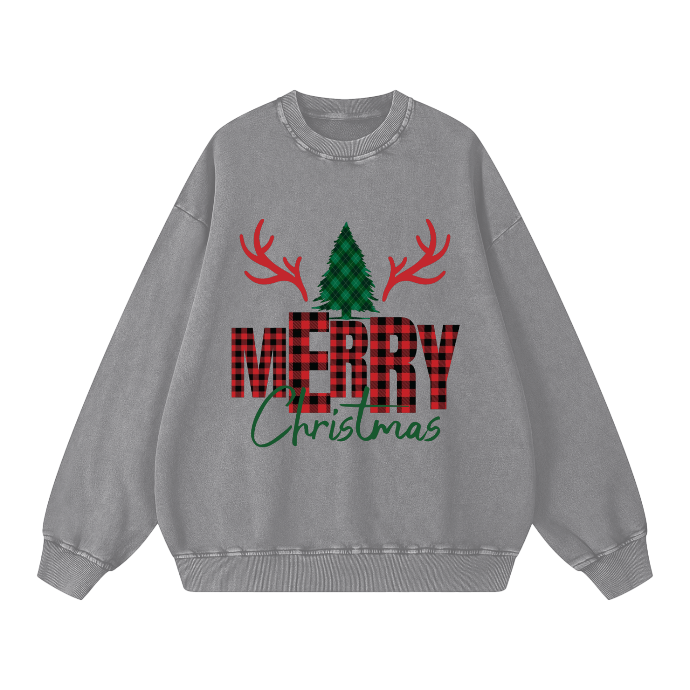 Snow Washed Oversized Sweatshirt