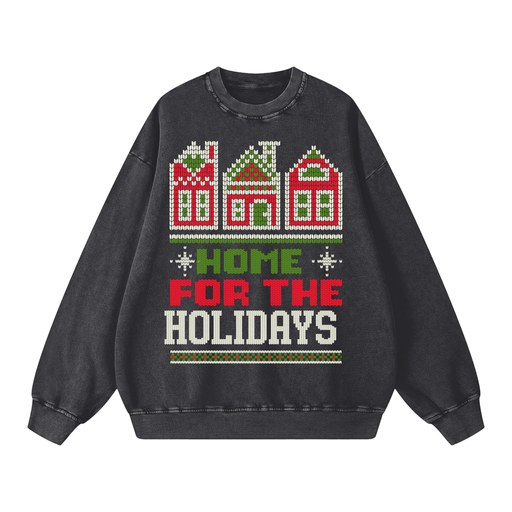 Snow Washed Oversized Sweatshirt