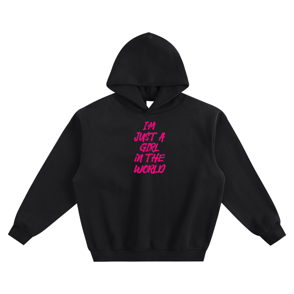 Fleeced Boxy Hoodie
