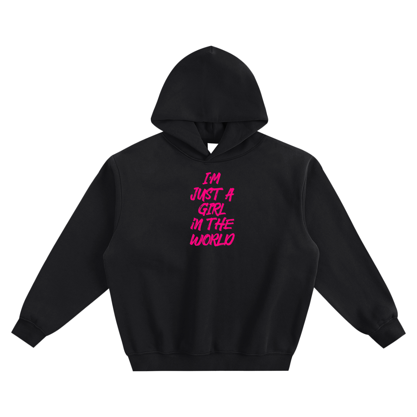 Fleeced Boxy Hoodie
