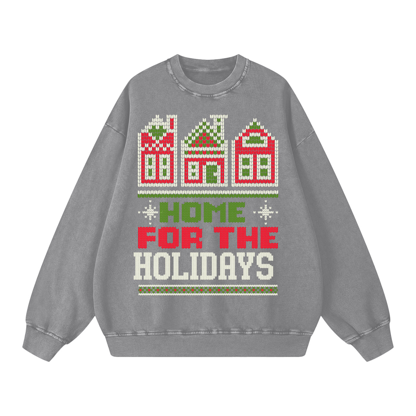 Snow Washed Oversized Sweatshirt