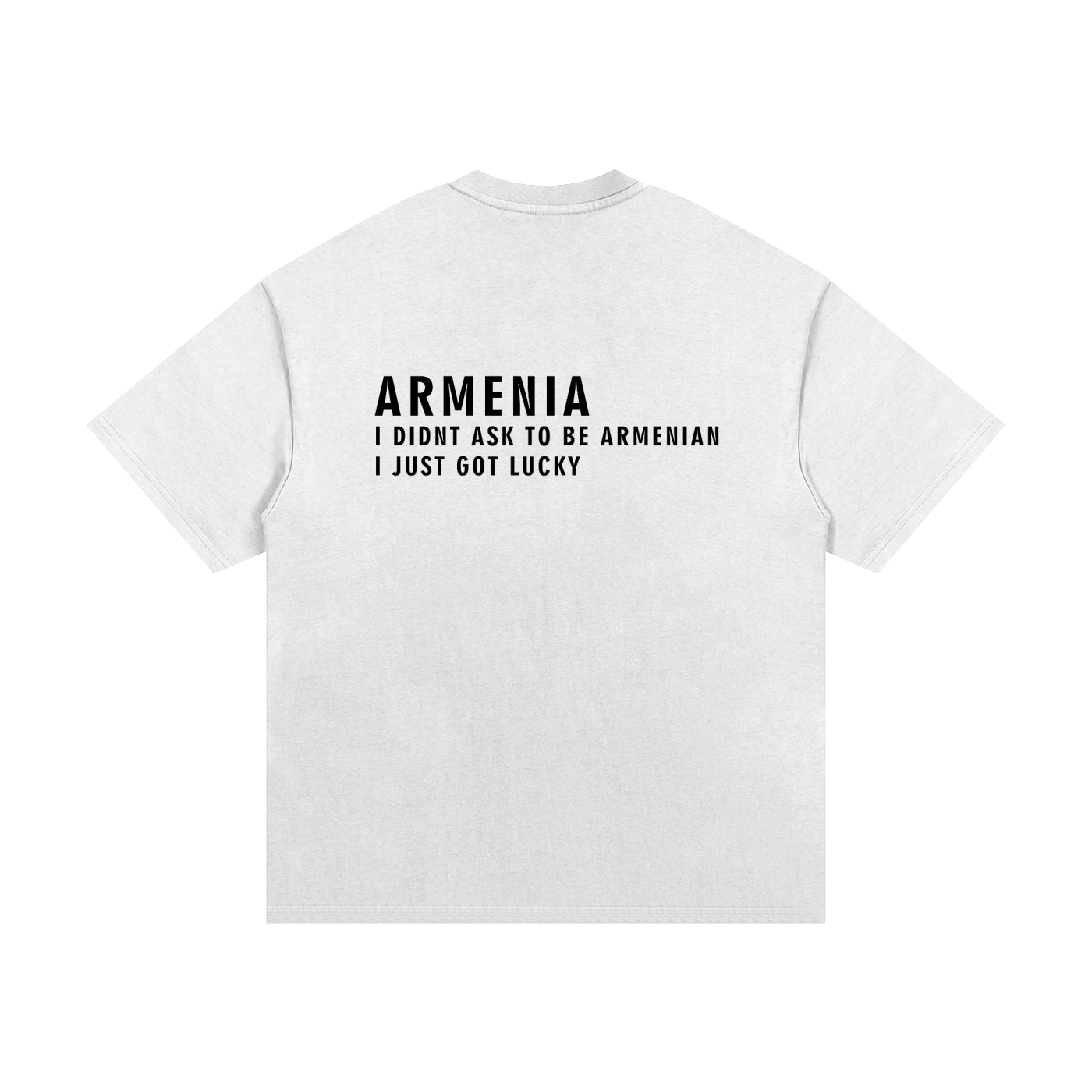Lucky Armenian  Cotton T-Shirt