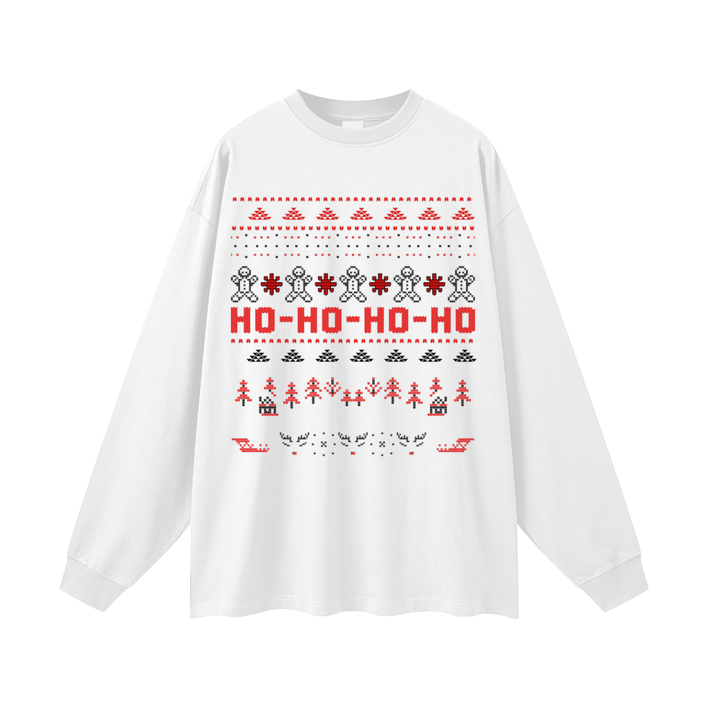 Oversized Unisex Long Sleeve T-Shirt