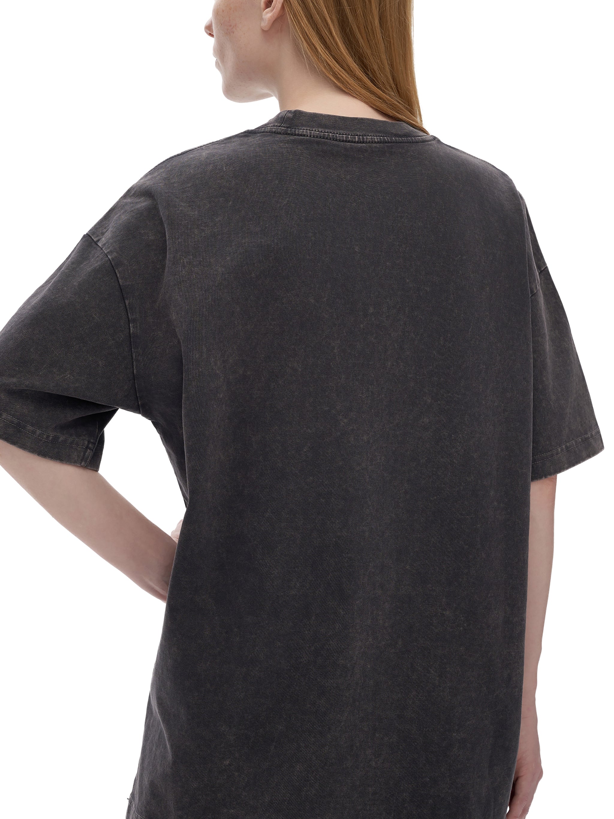 Snow Washed Heavyweight Oversize T-Shirt
